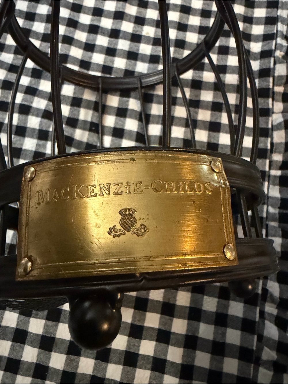 MacKenzie-Childs utensils caddy